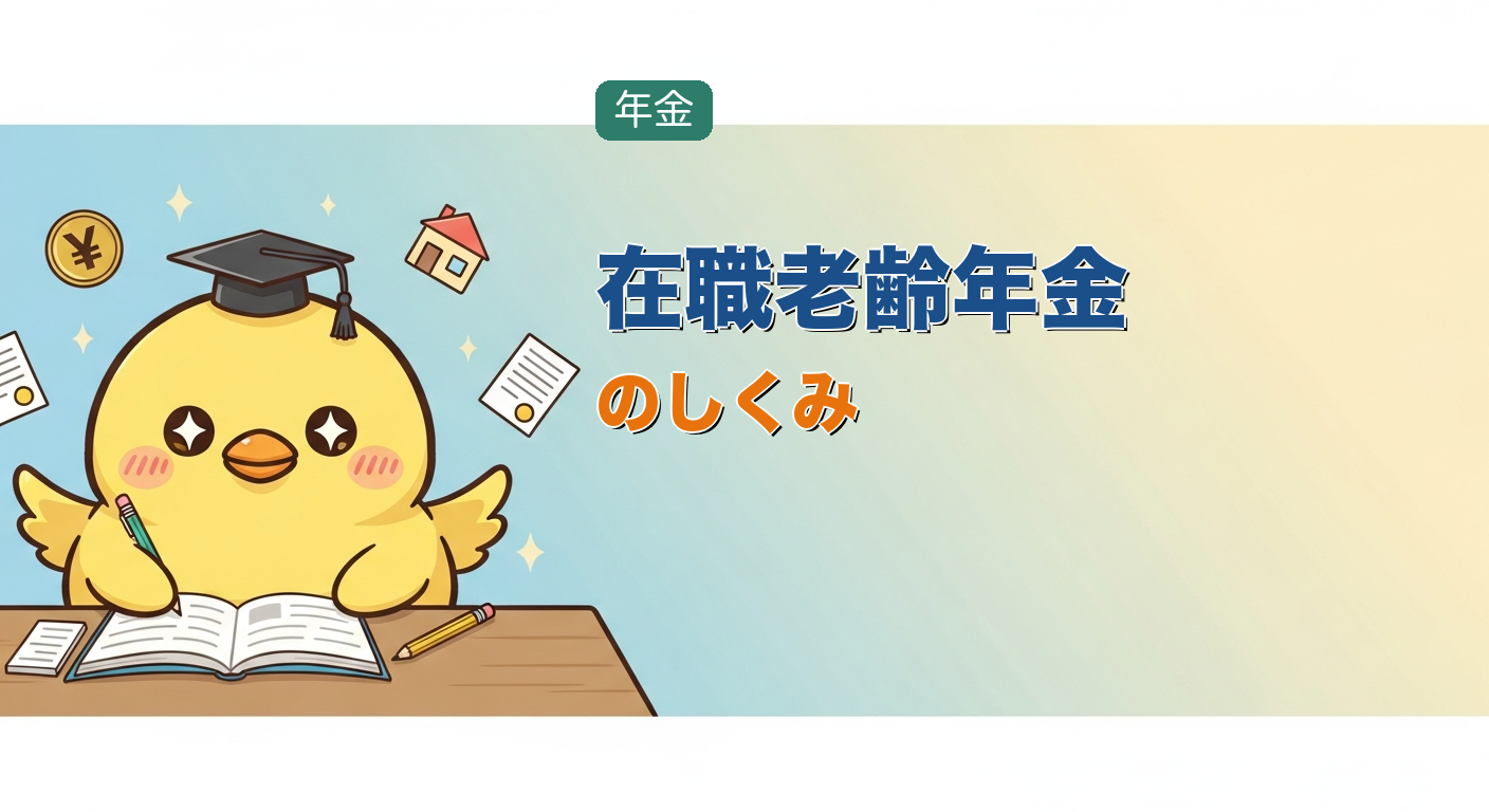 在職老齢年金のしくみ