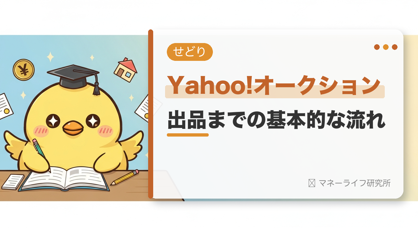 Yahoo!オークション出品までの基本的な流れ