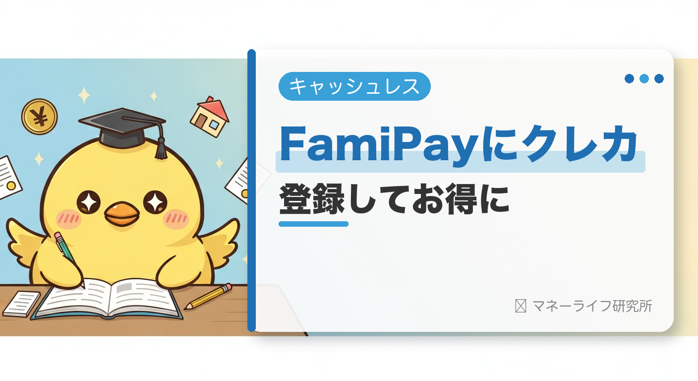 【初心者ガイド】FamiPayにクレジットカードを登録して、賢くお得に支払いを！